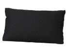 Madison Luxe Rib Black 60 x 40 cm loungekussen - Rugkussen
