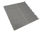 NC Outdoor 2,9 x 3,0 harmonica schaduwdoek - Antraciet