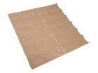 NC Outdoor 2,9 x 3,0 harmonica schaduwdoek - Zand