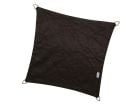 Platinum Coolfit 5x5m vierkant schaduwdoek - Zwart