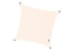Platinum dreamsail 4x4m vierkant schaduwdoek - Ecru