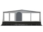 Obelink Panorama Grey 240 voorwand - maat 11