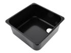 NavyLoad 36 x 36 cm wasbak - black