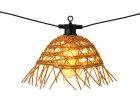 Party Lights rotan gevlochten lichtslinger