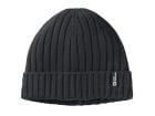 Jack Wolfskin Rib Knit unisex muts - Black