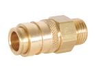 Obelink 1/4" links buiten x snelkoppeling adapter