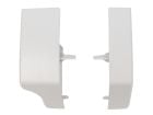 Thule Omnistor set eindkappen voorlijst 5200 wit