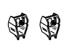 Thule Omnistor set houders voorlijst Tension Rafter 9200