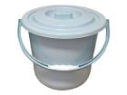 Toiletemmer met deksel - 10 liter