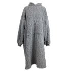 Unique Living Pleun Long oversized hoodie - Dark Grey