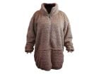 Unique Living Willow Long oversized hoodie - Taupe