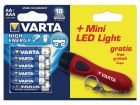 Varta Alkaline 4x AA en 4x AAA batterijen