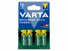 Varta 4x Recharge Accu Power AA batterijen