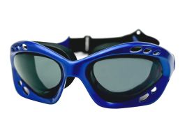 Glogglz Cudaz UV400 watersport duikbril Blue