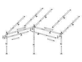 Distributie haspel volwassen Obelink voortentframe staal 28 mm maat 11 - 20