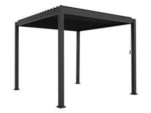 Novum Mirador BASIC 300 x 300 cm pergola terrasoverkapping - Grey