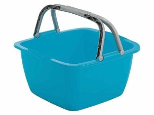 Bo-Camp 18,5 liter afwasbak met hengsel - Blue