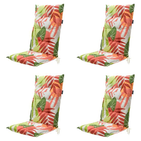 Madison Iven terra Tuinstoelkussen - Set van 4