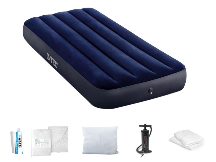 Intex Classic Downy 191 x 76 cm luchtbed set - 6-delig