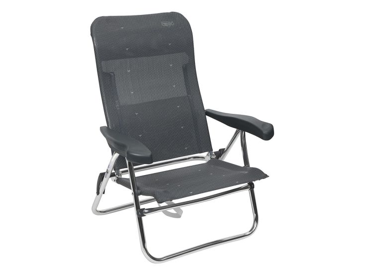 Crespo AL-205 Dark Grey strandstoel