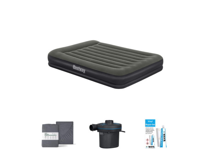 Bestway Tritech Beam 203 x 152 cm Luchtbedset - 4-delig