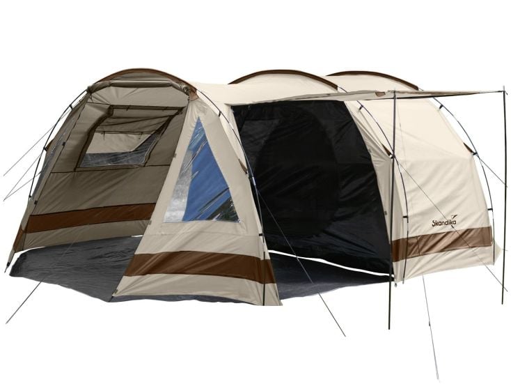 Skandika Kambo 6 tunneltent - Beige