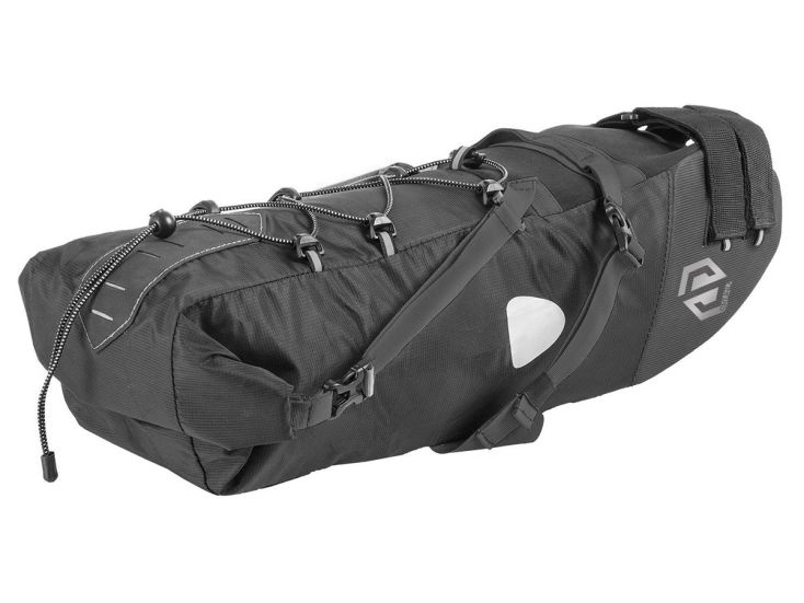 SKUAD  maat L 11 liter zadeltas - Black