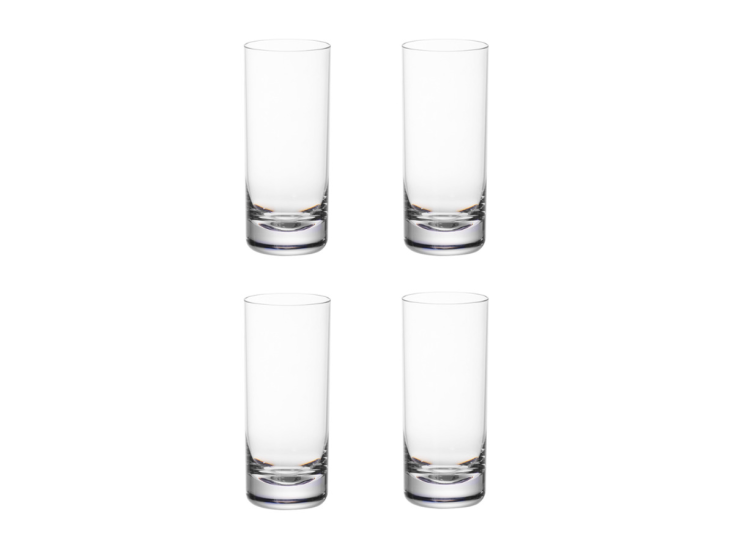 By Caryl 355 ml set van 4 kunststof drinkglazen