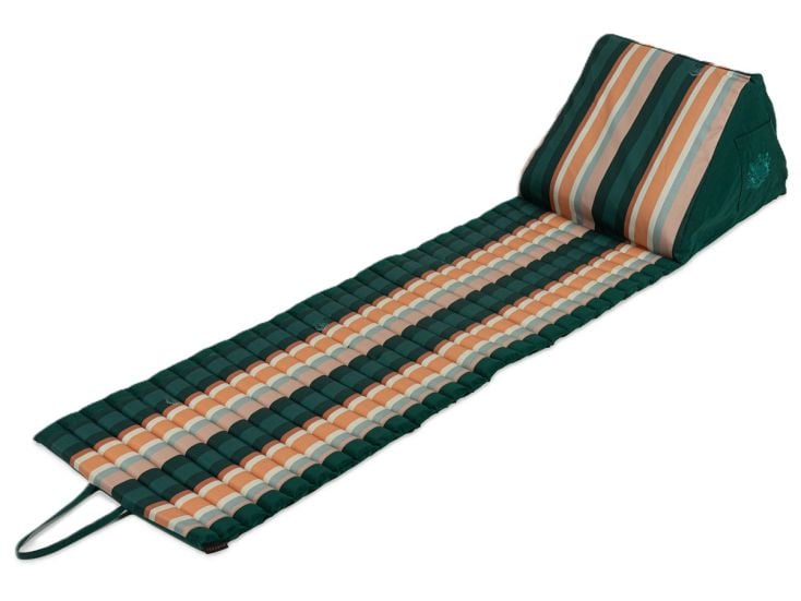 Besarto  Strandmatras - Stripe  Green Orange