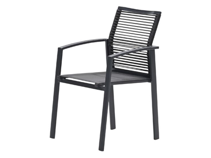 Garden Impressions Cosmo dining fauteuil - Dark Grey