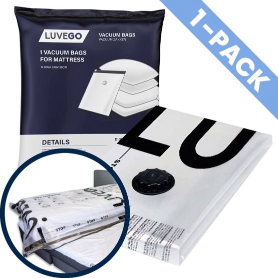 Luvego Vacuüm Opbergzak voor matras - XXL