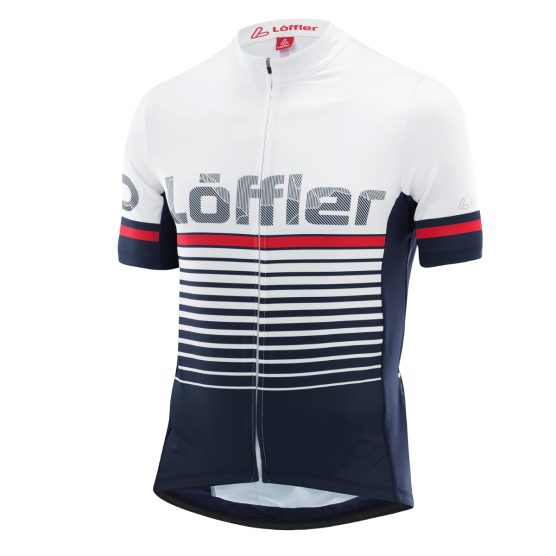 Löffler FZ Messenger 23 blauw heren fietsshirt