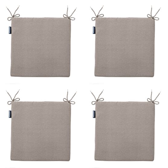 Madison Panama jute Zitkussen - Set van 4