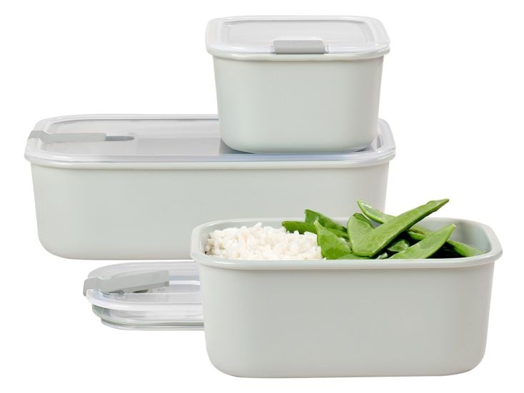 Mepal EasyClip 3-delige set vershouddozen - White