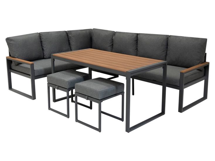 Monstershop Aluminium Hoek Loungeset