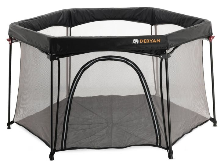 Deryan draagbare kinderbox - Grey
