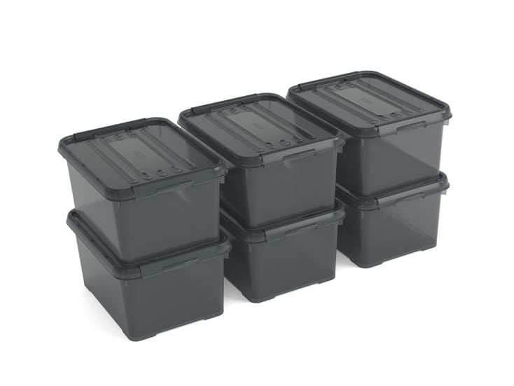 Curver Handy+ 15 liter opbergboxen - 6 stuks