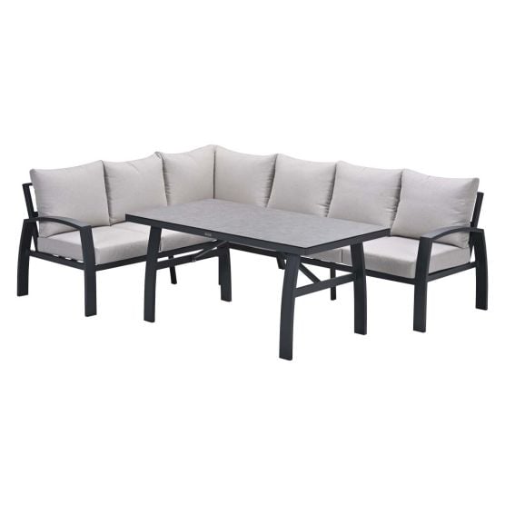 Garden Impressions Cameron sand - 3-delig - L - loungediningset
