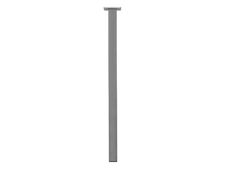 IVOL 40 x 40 x 720 mm RVS geborsteld tafelpoot - Silver