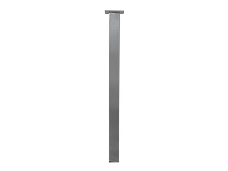 IVOL 50 x 50 x 720 mm RVS Geborsteld tafelpoot - Silver