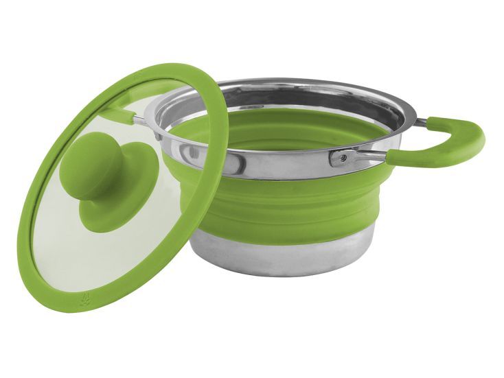 Eurotrail Maat S pan met deksel - Green