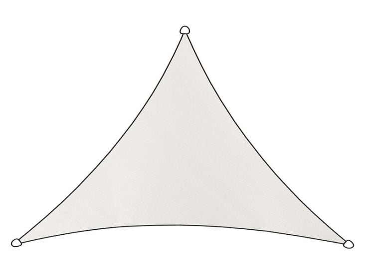 Livn Como polyester 3 x 2,5 x 2,5 meter schaduwdoek - White