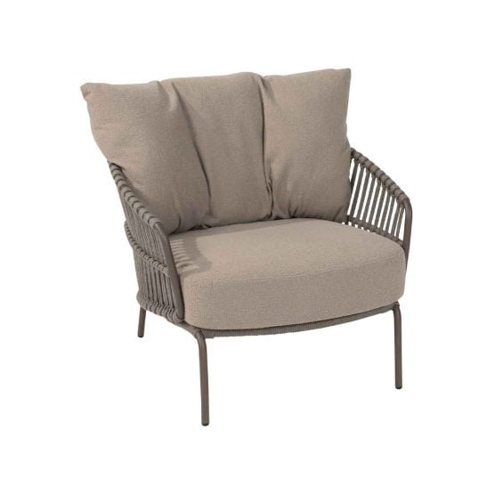 4 Seasons Capalbio bruin loungestoel