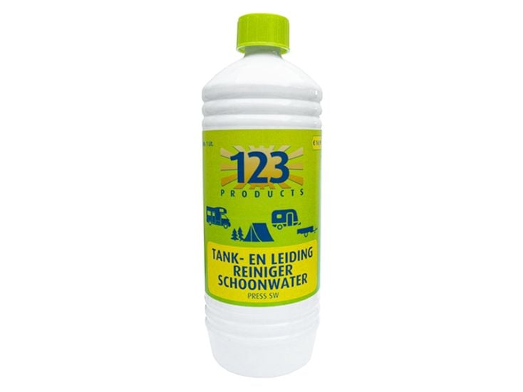 123 Products schoonwatertank- en leidingreiniger - 1 liter