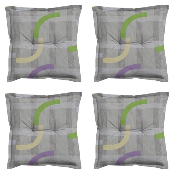 Madison Tess purple Zitkussen - Set van 4