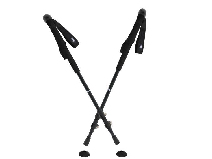 Hikr Wandelstokken - Black