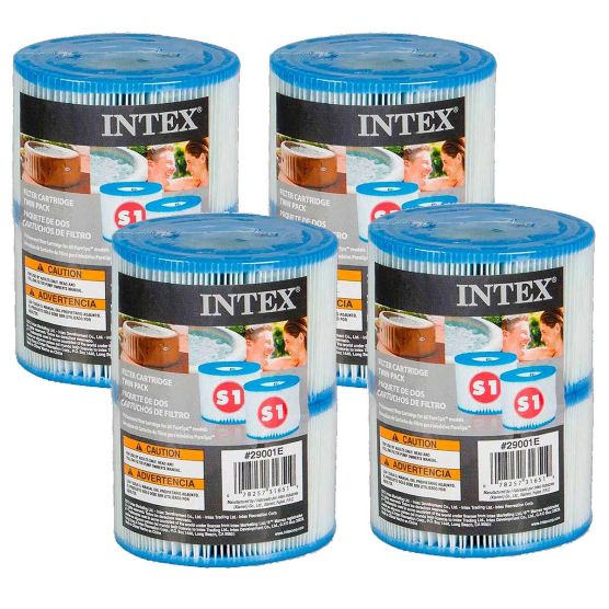 Intex S1 Twin Pack 4 verpakkingen filter cartridge