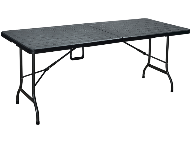 ERRO 180 x 74 cm campingtafel - Wood look