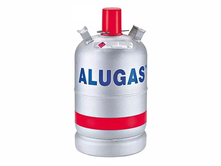 Alugas 11kg aluminium gasfles