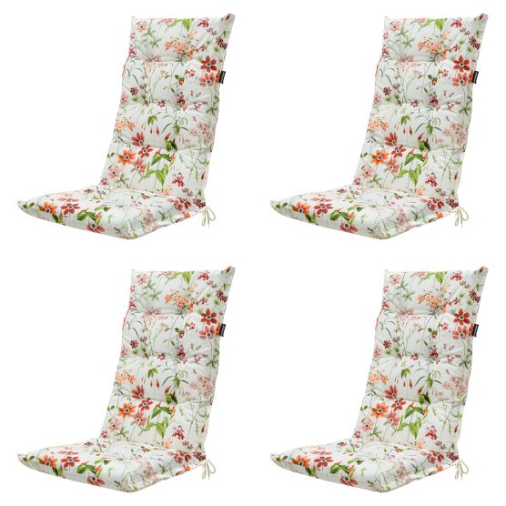 Madison Milly natural Tuinstoelkussen - Set van 4